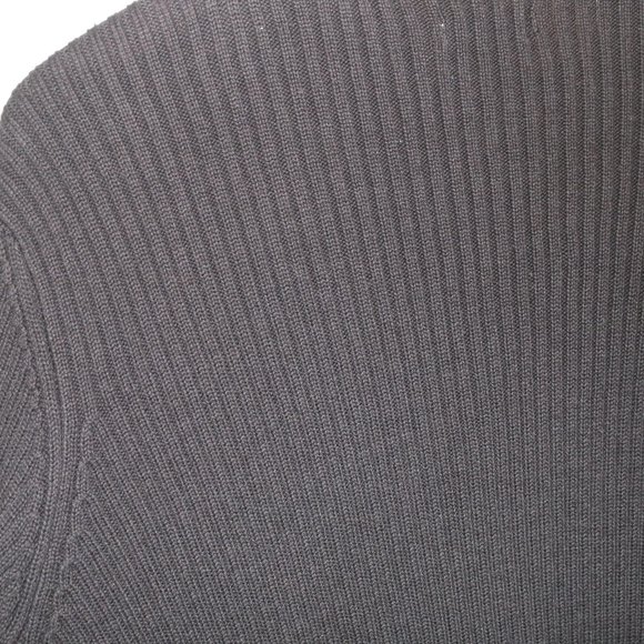 Black Sweater with Zipper - Picture 3 of 3